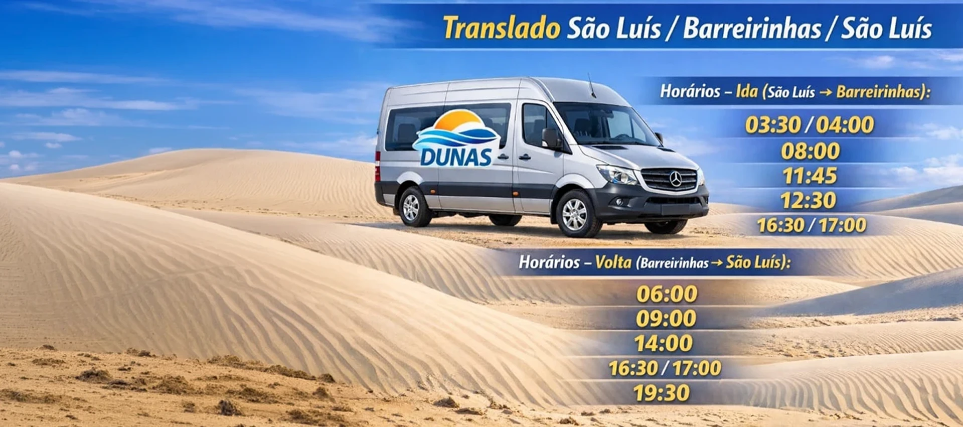 Transfer para os Lençóis
